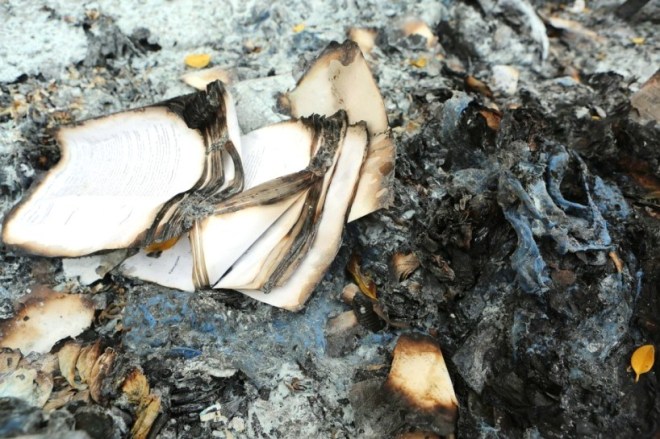 spaljene knjige