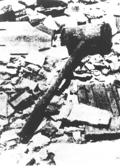 drveni malj iz logora jasenovac