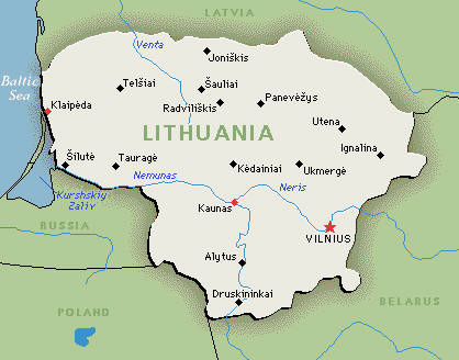 Karta Litvije