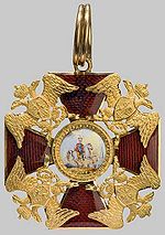 150px Badge to Order St Alexander Nevsky 1820 1830
