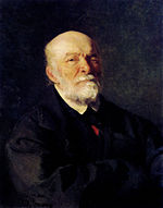 Ilya Repin Portrait of the Surgeon Nikolay Pirogov 1881