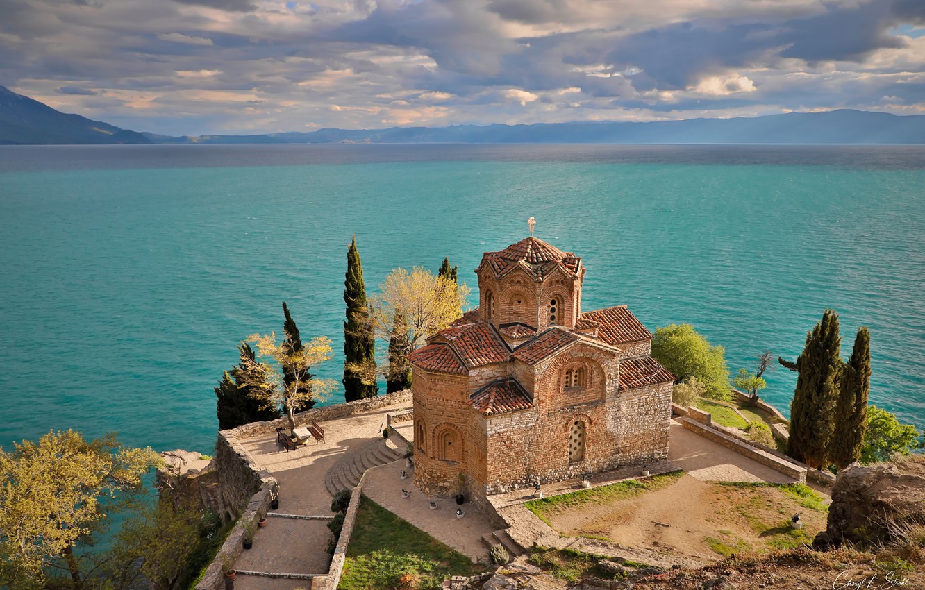 church of saint john at kaneo ohrid north macedonia lake ohr