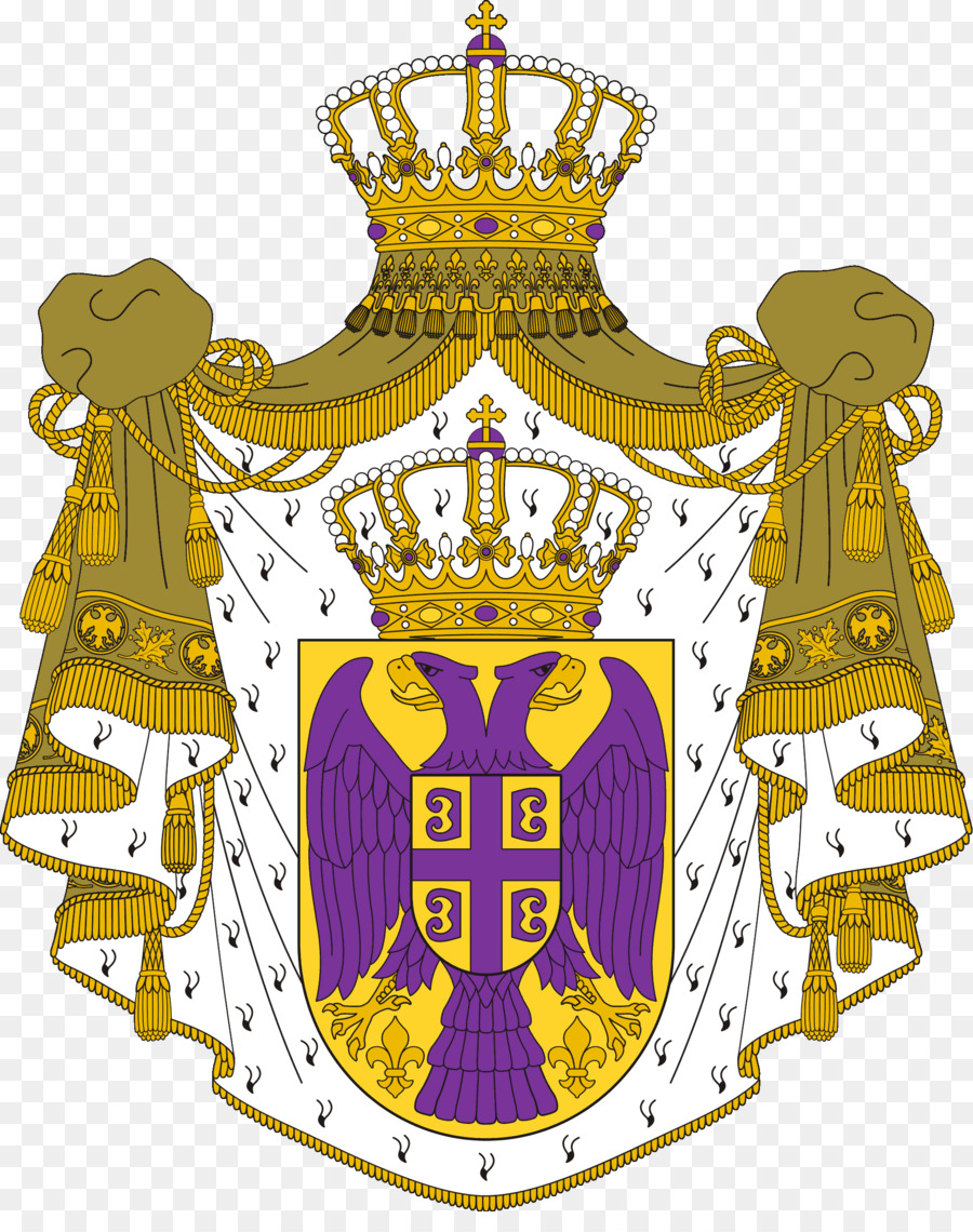 kisspng kingdom of serbia coat of arms of serbia flag of s kingdom 5accb920652300.1628895915233661764143